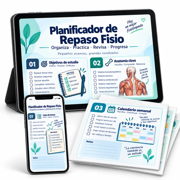 Bono 04: Planificador de Repaso Fisio